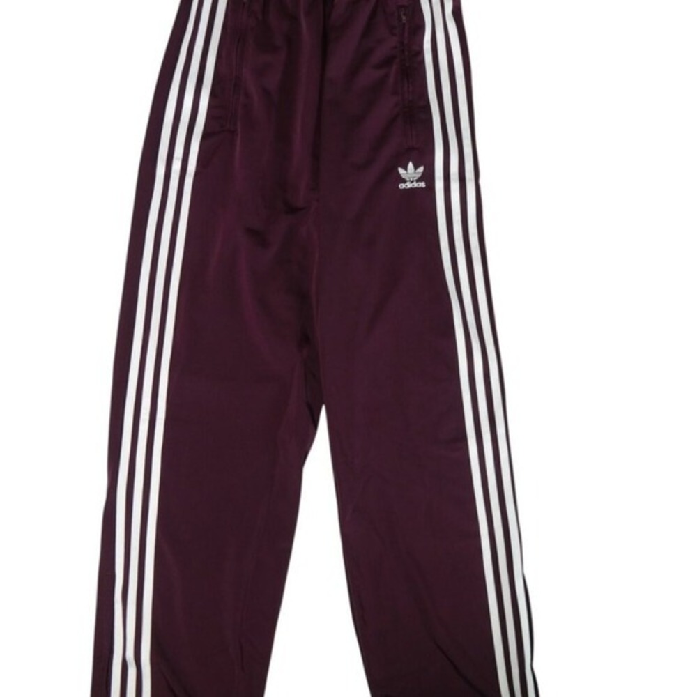 Adidas Unisex Maroon 2 PC Track Set Jacket IN4683 Pants IN4678 Men's M Women's L - Picture 9 of 12